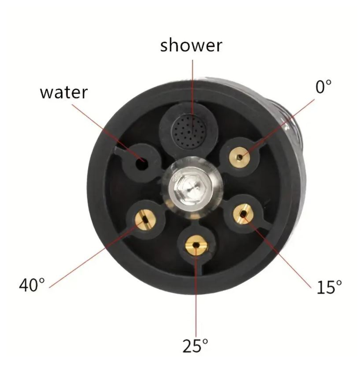 Miniatura 6 de Boquilla Cabezal 6en1 Acople Hidrolavado